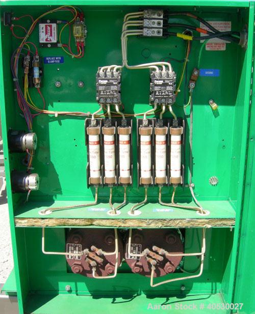 Used Electro-Steam Little Giant LB Series Steam Generator, Model LB-60. Approximate 60 kw, 6 bhp, 207 pounds an hour steam capacity. Gross BTU output 201,000. 3/60/480 volt, 100 psi. Mounted on a car...