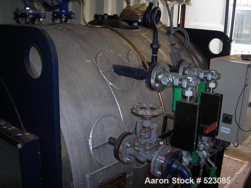 USED: H K D steam generator/boiler system, type FR180HD-12. 660 lbs/hrsteam production at a feed water temperature of 212 degrees F (100degrees C). Total capacity 221 kw. Net capacity 197 kw. Design ...