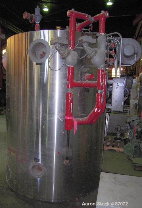 Used Fulton Fuel Fired Steam Boiler, Model FB-080-A