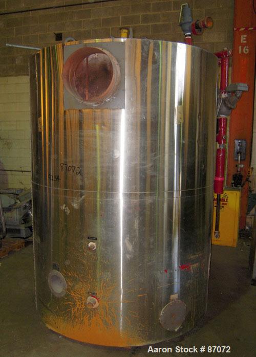 Used Fulton Fuel Fired Steam Boiler, Model FB-080-A