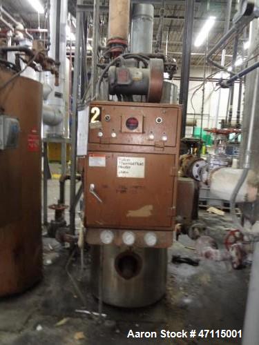 Used Fulton Thermal Fluid Heater, Model FT-0520-A.  519 BTU/HR. 100 PSI. Built 1990.