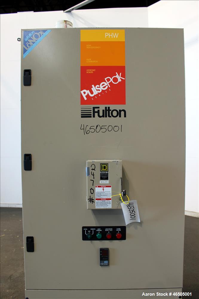 Used Fulton PulsePak Combustion Hydronic Boiler