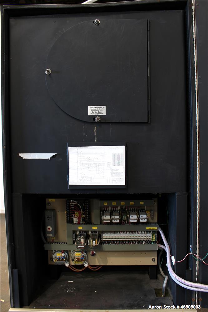 Used Fulton PulsePak Combustion Hydronic Boiler, Model PHW-1400SM. 1,400,000 BTU/HR. Approximate 36 bhp, 160 psi working pressure. Natural Gas. Water content 80 gallons. Includes temperature controll...