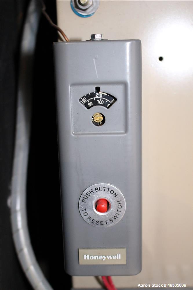 Used Fulton PulsePak Combustion Hydronic Boiler, Model PHW-1400SM. 1,400,000 BTU/HR. Approximate 36 bhp, 160 psi working pressure. Natural Gas. Water content 80 gallons. Includes temperature controll...