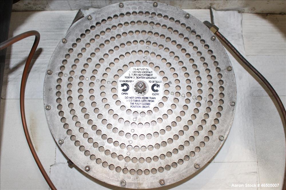 Used Fulton PulsePak Combustion Hydronic Boiler, Model PHW-1400SM. 1,400,000 BTU/HR. Approximate 36 bhp, 160 psi working pressure. Natural Gas. Water content 80 gallons. Includes temperature controll...