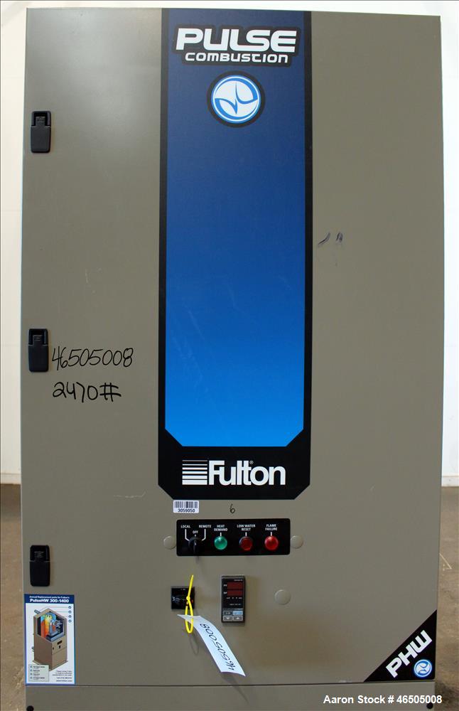 Used Fulton PulsePak Combustion Hydronic Boiler