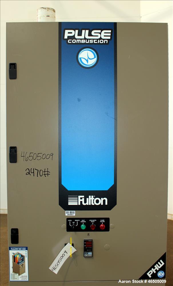 Used- Fulton PulsePak Combustion Hydronic Boiler