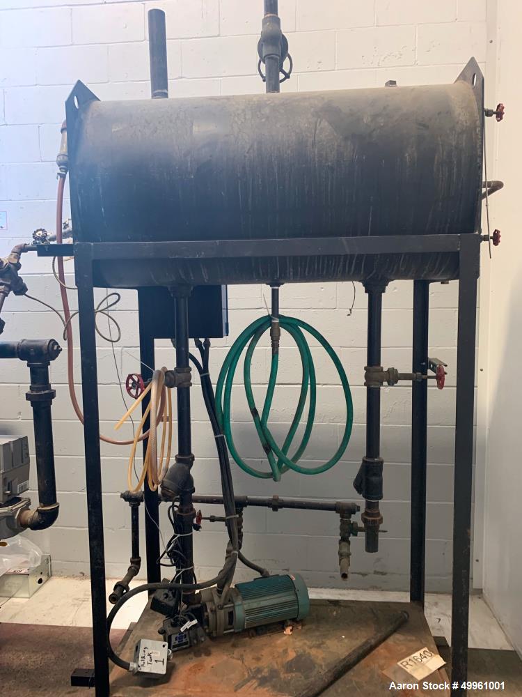 Used Hurst Vertical Steam Boiler, Model 4VT-G-80-150.