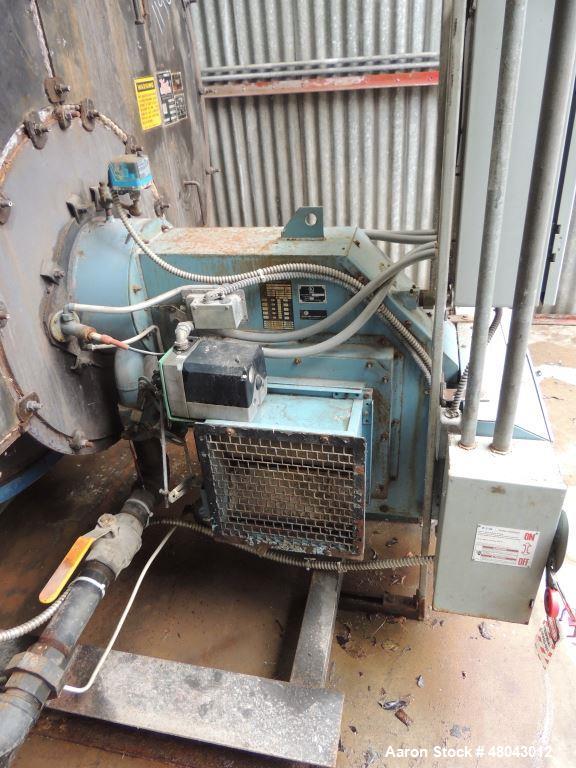 Used Hurst Wet Back Scotch Boiler. Rated 200 psi