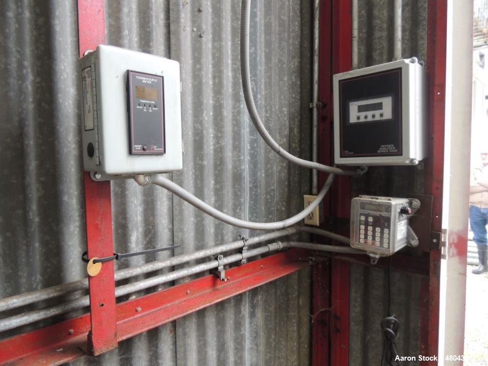 Used Hurst Wet Back Scotch Boiler. Rated 200 psi