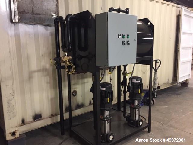 Used Hurst Steam Boiler, 100 HP, Natural Gas