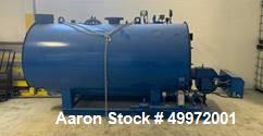 Used- Hurst Steam Boiler, 100 HP, Natural Gas