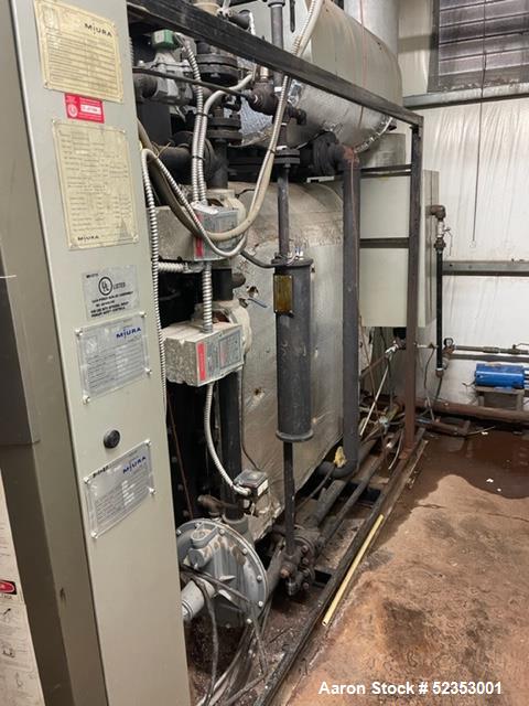 Used Miura Gas Fired Boiler