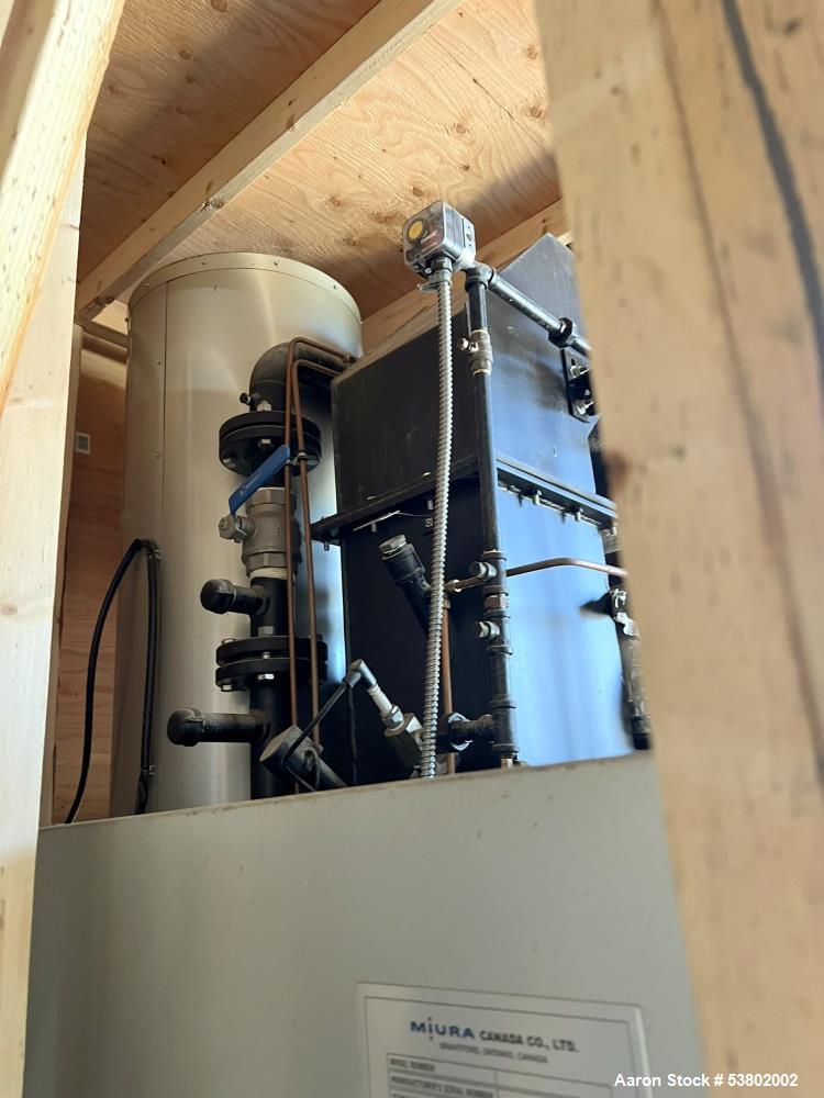 Industrial 300HP Miura LX Steam Boiler – High Efficiency Natural Gas Unit