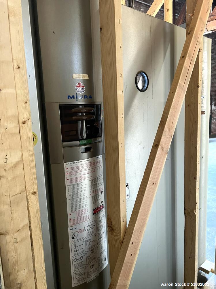 Industrial 300HP Miura LX Steam Boiler – High Efficiency Natural Gas Unit