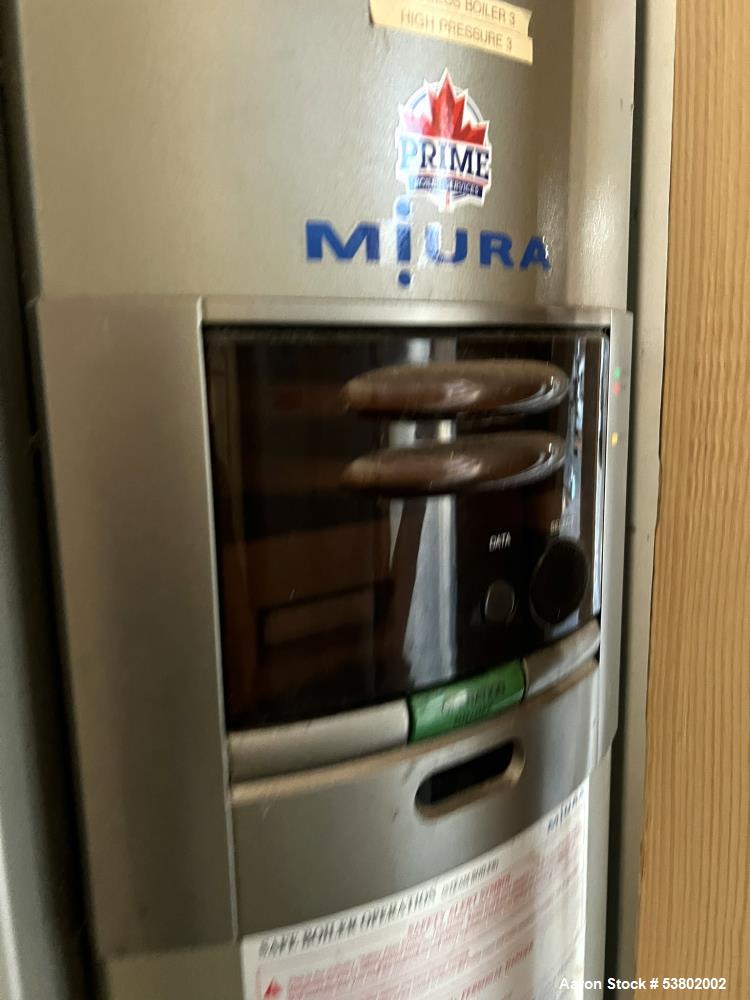 Industrial 300HP Miura LX Steam Boiler – High Efficiency Natural Gas Unit