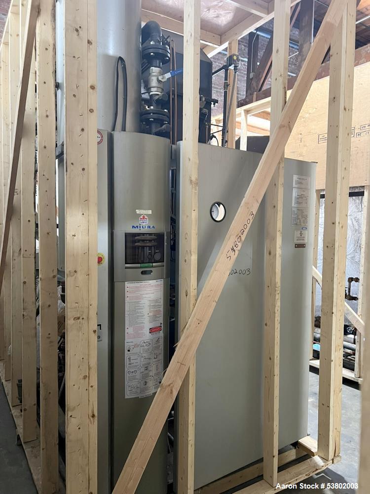 Buy Used 2015 Miura LXH-300SG-07 Steam Boiler – 10,350 LB/HR Capacity