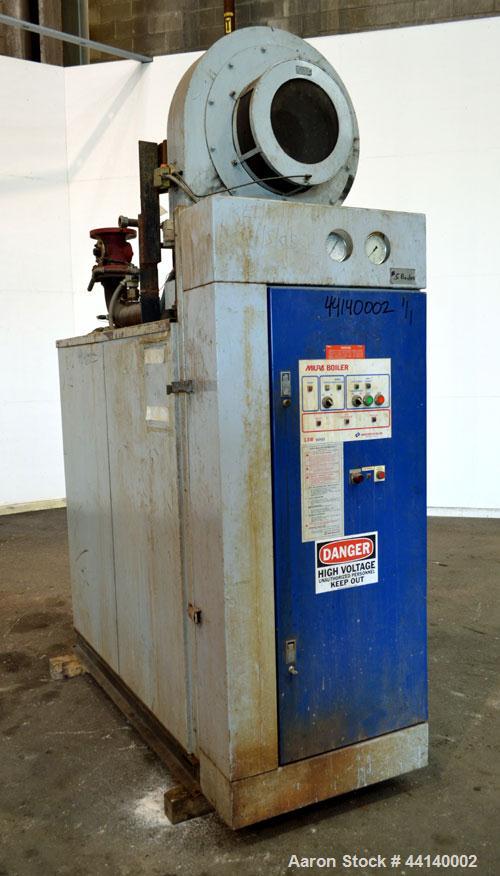 Used Miura LXW Series Natural Gas Fired Hot Water Boiler, Model LXW-100