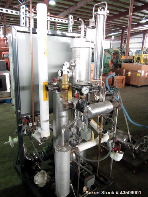 Used Mueller PyroPure Steam Generator, model PSG P2001, approximate 1000 pounds per hour steamserial #178340-1.3/60/460 volt, 2.3 kva.