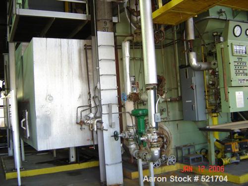 USED: Nebraska boiler model NS-E-63. Steam capacity 70,000 lbs/hr. Max AWP 200 psig, heating surface 5565 sq ft. Year manufactured 1992. Rated fuel source: natural gas, #2 fuel oil. Feedwater tempera...