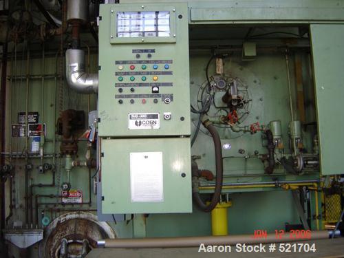 USED: Nebraska boiler model NS-E-63. Steam capacity 70,000 lbs/hr. Max AWP 200 psig, heating surface 5565 sq ft. Year manufactured 1992. Rated fuel source: natural gas, #2 fuel oil. Feedwater tempera...
