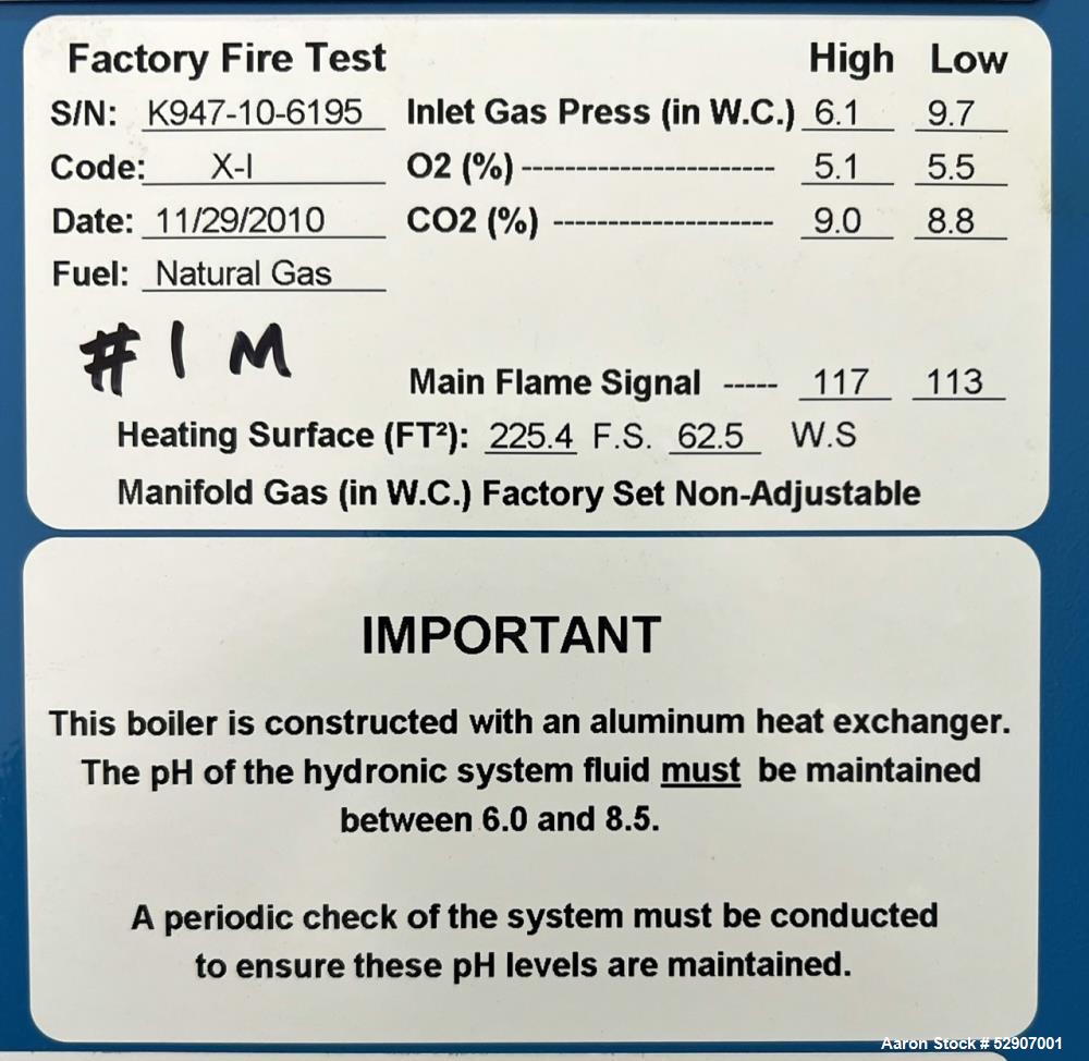 Harsco Industrial MACH Gas-Fired Heating Boiler