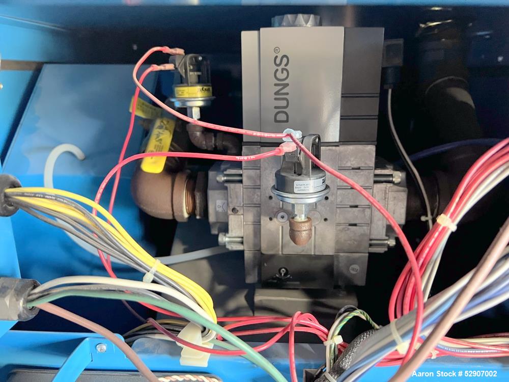 Used Patterson Kelley / Harsco Mach Gas-Fired Heating Boiler, Model C3000. Heating surface 225.4 feet squared. Natural Gas. Input rating Max 3,000,000 BTU/ Hr. Output rating 2,850,000 BTH/hr. Max wor...
