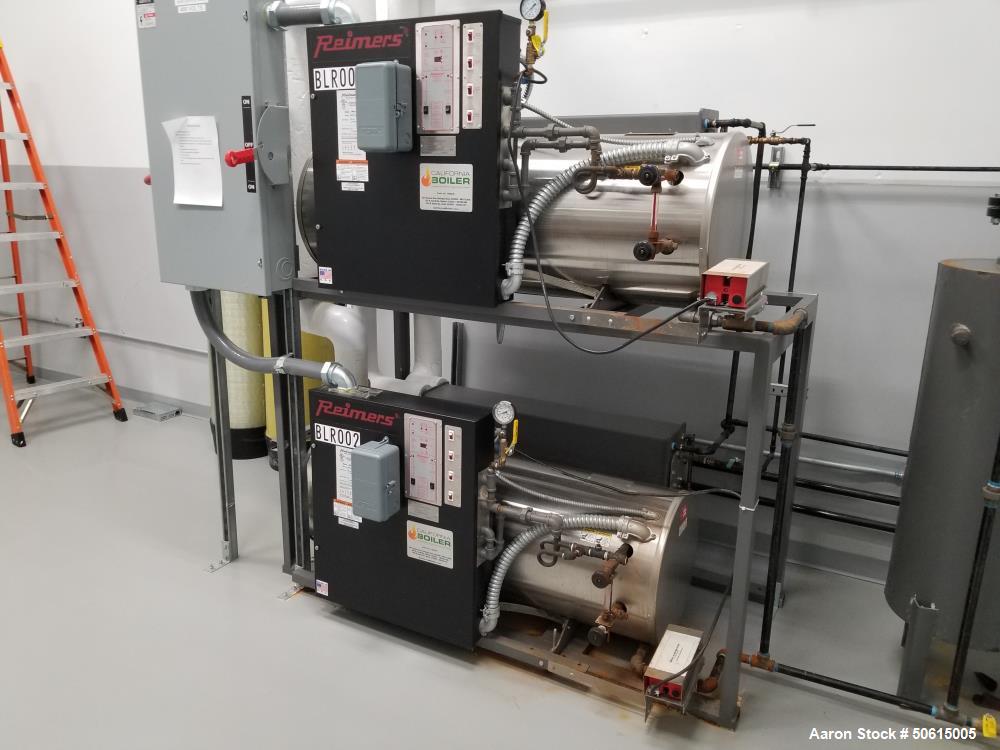 Used Reimers RX Series Steam Boiler; Model RHC-120K3F