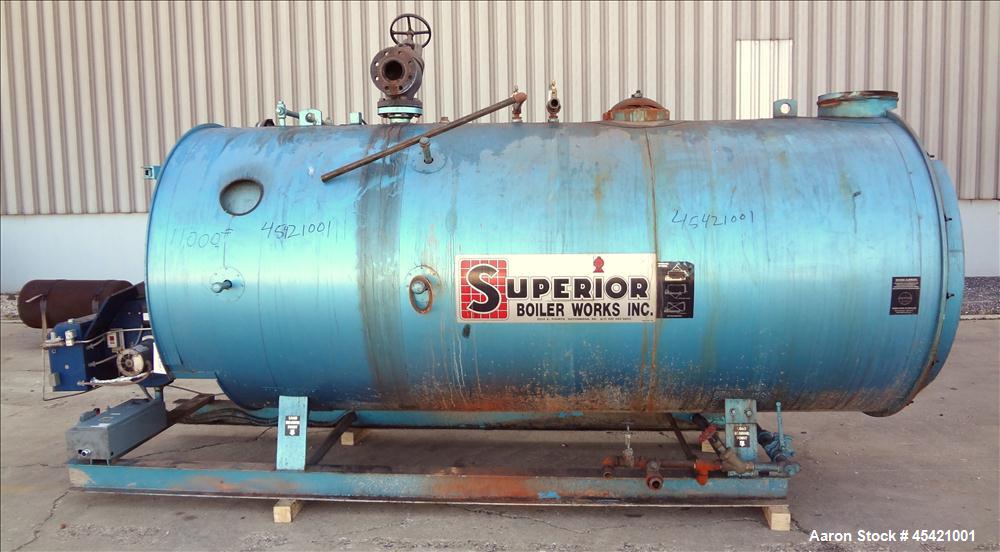 Used Superior Boiler Works Mohawk Boiler, Model 4-X-508