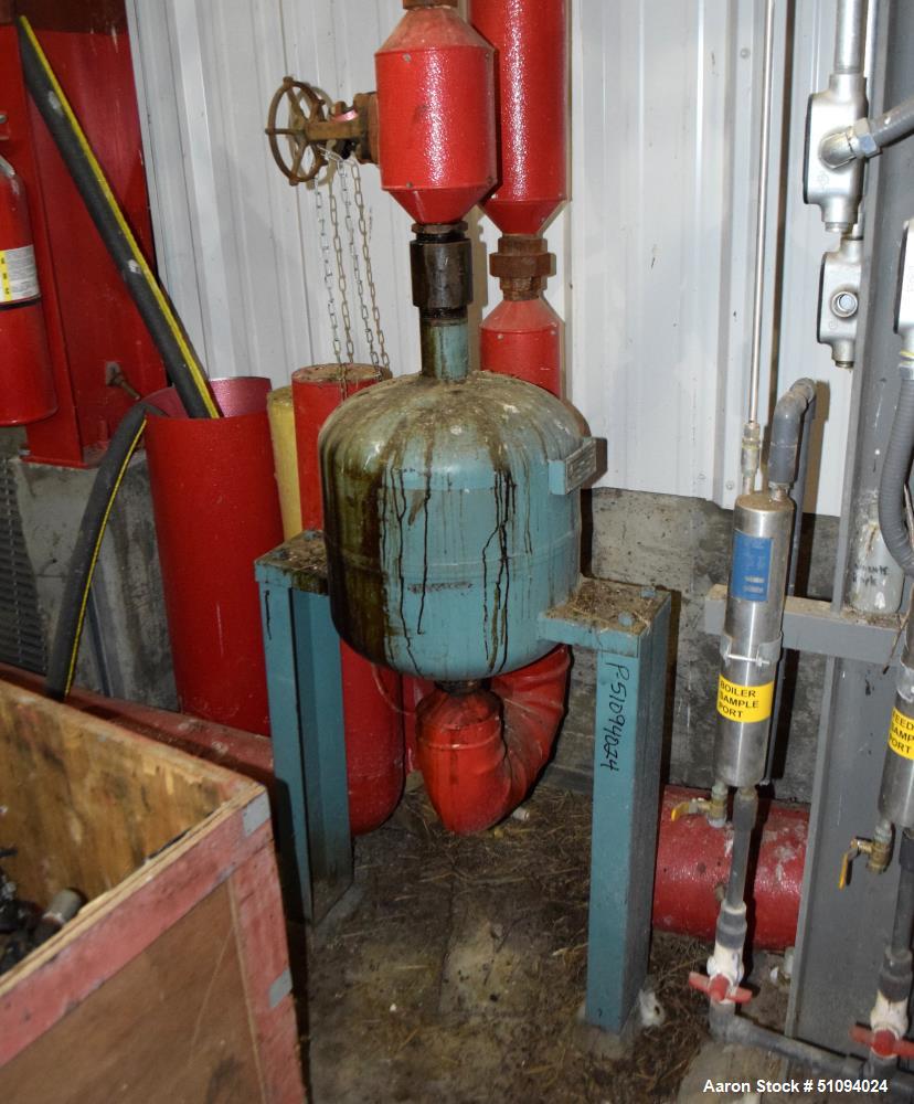 Used Superior Boiler Works Boiler, Model 8-X-1500. Steam capacity 10350 pounds an hour, heating surface 1507 square feet, 150 psi design pressure, approximate 300 HP. Includes an Industrial Combustio...