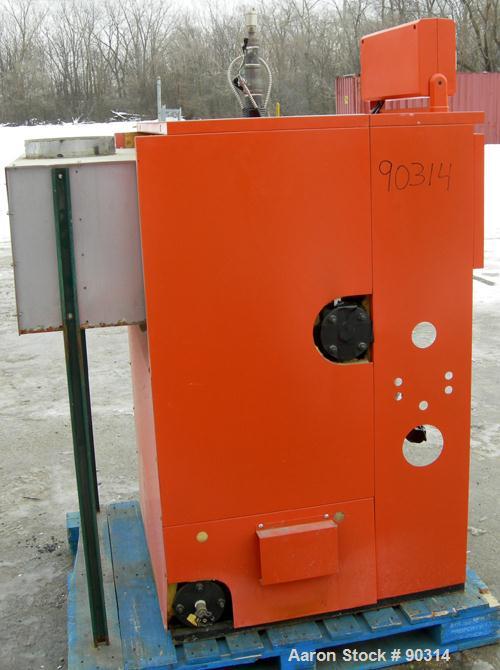 Used Viessman Atola-RS Series Natural Gas Fired Water Boiler, Model RS-8. CSA input 550 MBH, CSA output 468 MHB. 85% combustion efficiency, 99 square feet heat exchanger area. Max 60 psi.