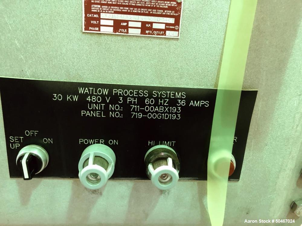 Used Watlow Water Heater, Unit# 711-00ABX193