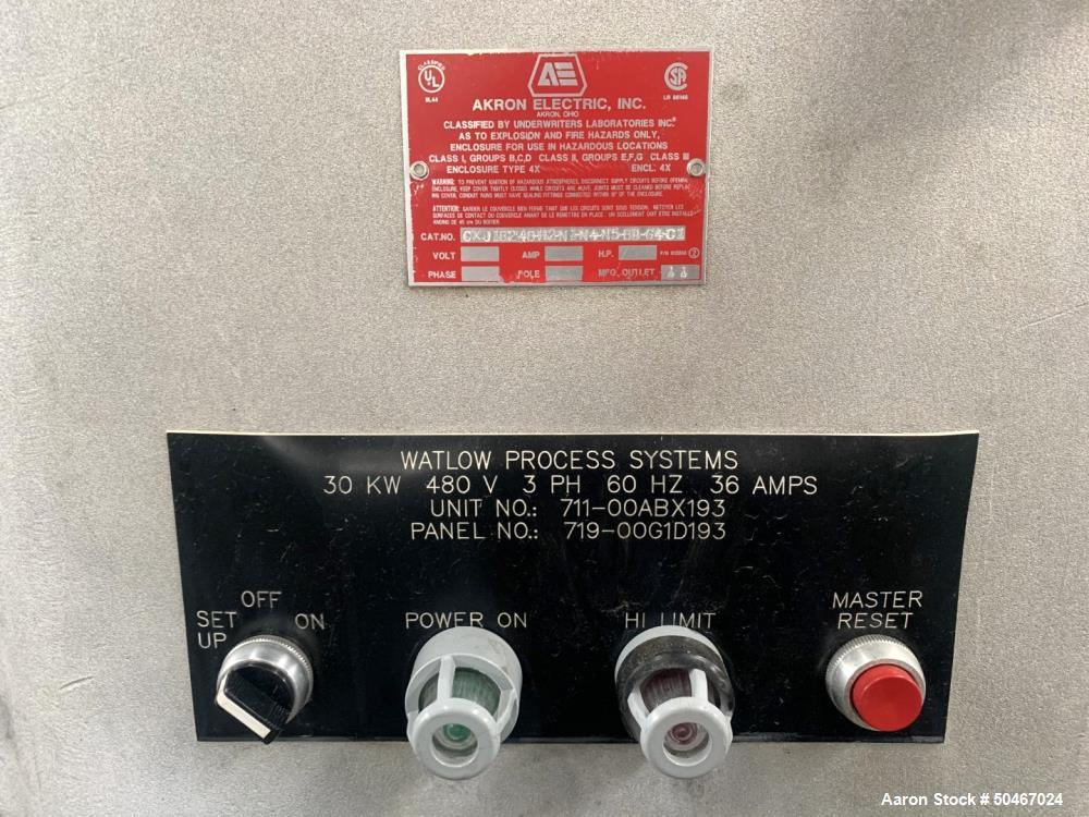 Used Watlow Water Heater, Unit# 711-00ABX193