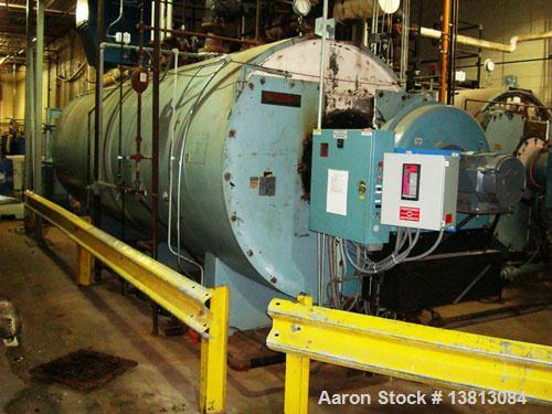 Used-York Shipley 600 hp High Pressure Steam Boiler, Model SPHC-600-N 174 061.  20,085,000 btu/hour, 480 vac, 60 hz.  Manufa...