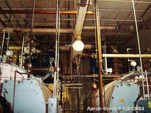Used York Shipley 600 hp High Pressure Steam Boiler, Model SPHC-600-N 174 061.  20,085,000 btu/hour, 480 vac, 60 hz.  Manufactured 1994
