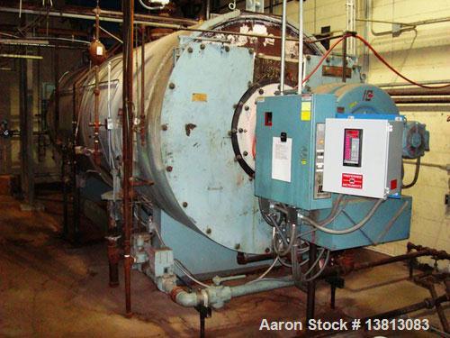 Used York Shipley 400 hp High Pressure Steam Boiler, Model YSH-400-N 175976.  13,390,000 btu/hour, 480 vac, 60 hz.  Manufactured 1992