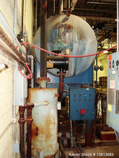 Used York Shipley 400 hp High Pressure Steam Boiler, Model YSH-400-N 175976.  13,390,000 btu/hour, 480 vac, 60 hz.  Manufactured 1992