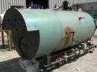 Used Burnham Corporation 3 Pass Steam Boiler, Model 3P-100-50-G-GP. Steam capacity rated 3450 LBS/HR. Max steam 150 PSI. 100 nominal boiler HP, heating surface 500 square feet. Natural gas fired with...