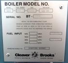 Used Cleaver Brooks FLX Flexible Water Tube Boiler, Model FLX-700-1100-160HW