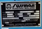 Used Sussman Electrically Heated Boiler, Model ES36. 36kW, rated 100 psi with circulation pump. 3/60/208 volt. Serial# N-17739-02002. National board# 50321