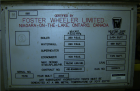 Used- Foster Wheeler D-Type Water Tube Boiler