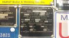 Used Hurst Vertical Steam Boiler, Model 4VT-G-80-150.