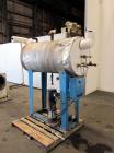 Used Kewanee Packaged Classic III Steam Boiler, Model H3S-50-G. 50 hp, mbh output 1674, 250 Square feet heating surface, 150 psig design pressure. Three pass design. Equipped with a Kewanne Forcedraf...