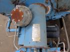 Used Kewanee Packaged Classic III Steam Boiler, Model H3S-50-G. 50 hp, mbh output 1674, 250 Square feet heating surface, 150 psig design pressure. Three pass design. Equipped with a Kewanne Forcedraf...