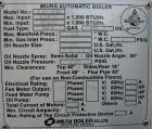 Used Miura High Pressure Steam Boiler, model EX-300