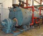 Used- Superior Boiler Works Boiler, Model 8-X-1500. Steam capacity 10350 pounds an hour, heating surface 1507 square feet, 1...