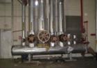 Used Superior steam boiler, 1500 hp, 150 psig, Powerflame burner, 3 pass-wet-back, natural gas and #2 oil, 51,749 lb/hr steam. Mfg 1997.