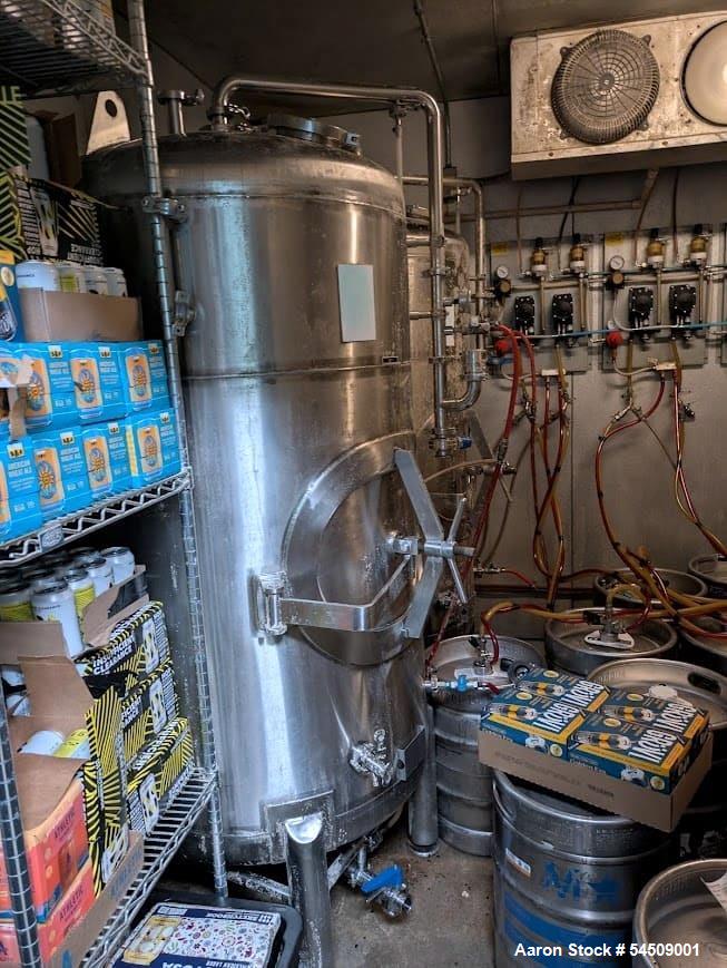 Used Allied Beverage Tanks 3.5 BBL Electric Brewhouse System with Fermenters & Brite Tanks