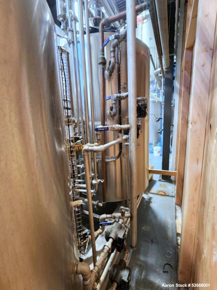 Used Prospero SK Steam Brewhouse BH3 – 7BBL/10HL, 3-Vessel System