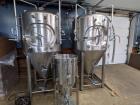 Used Allied Beverage Tanks 3.5 BBL Electric Brewhouse System with Fermenters & Brite Tanks